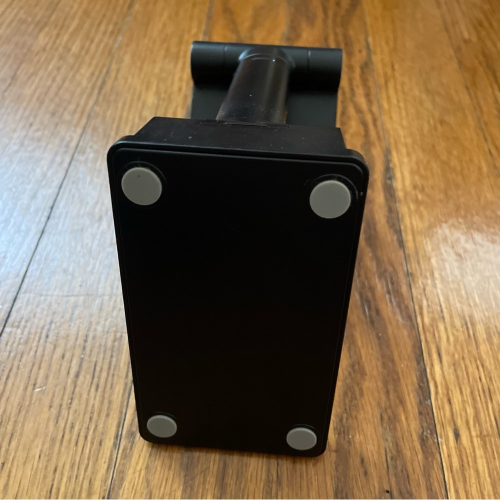 Adjustable Black Travel Phone Stand with Mirror - Picture 3 of 8